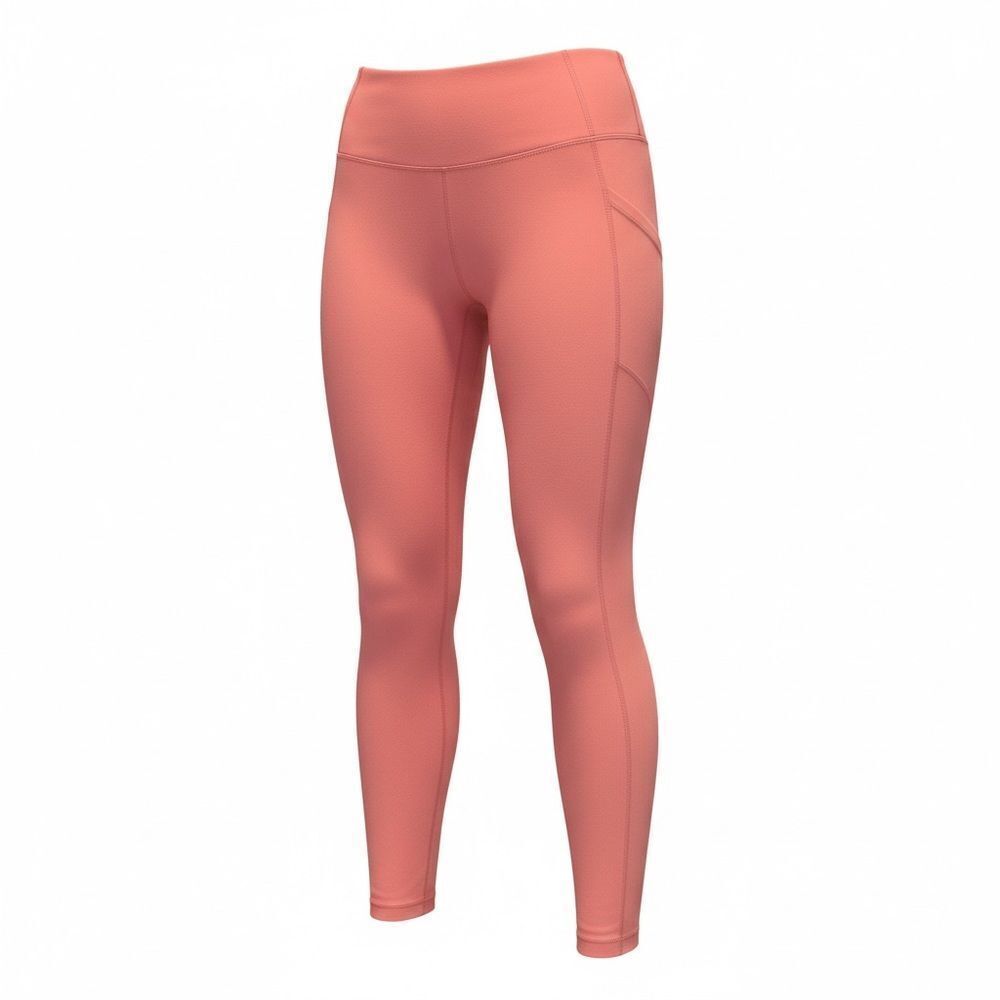 NWOT Old Navy Plus Size Powersoft Pink High-Waisted Leggings with Pockets- 3X - Picture 2 of 6